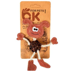 BLISTER BONECO CÃO C/BOLA DE VIDEIRA E CATNIP P/GATOS